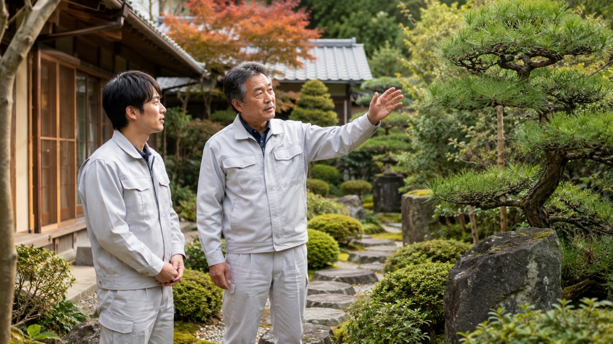 紅葉園の職人